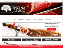 Tablet Screenshot of encinadejabugo.com